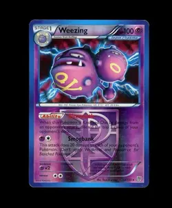 2012 Pokemon PLASMA STORM REVERSE HOLO WEEZING 58/135 RARE! MP SEE - Image 1