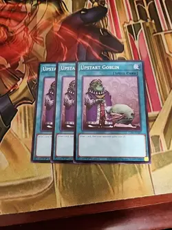 3X Upstart Goblin - L26D-ENS07 Common 1ST ED NM Yugioh - Image 1