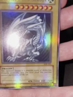 Yu-Gi-Oh! Misprint Blue Eyes White Dragon - Max Holo Bleed - SDK-E001 - VLP - Image 2