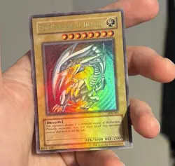 Yu-Gi-Oh! Misprint Blue Eyes White Dragon - Max Holo Bleed - SDK-E001 - VLP - Image 4