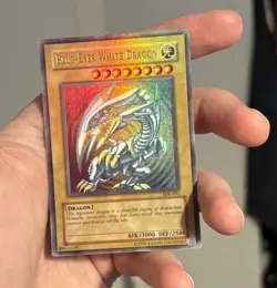 Yu-Gi-Oh! Misprint Blue Eyes White Dragon - Max Holo Bleed - SDK-E001 - VLP - Image 5