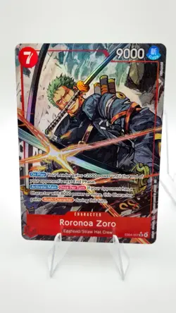 One Piece Roronoa Zoro Alt Art SR Adventure On Kami's Island Eb-04 Op-15 - Image 1