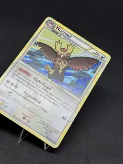 Pokemon Noctowl HGSS06 Black Star Holo Rare Promo Card - Image 2