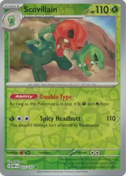 Scovillain 25/197 Reverse Holo | Obsidian Flames | Pokemon Card - Image 1