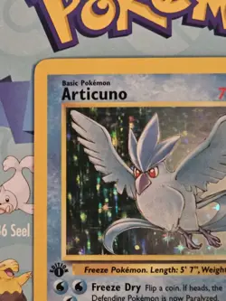 Pokemon TCG Articuno 2/62 Fossil 1st Edition Holo Card - Image 3