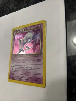 Pokemon TCG Dark Espeon Neo Destiny Holo Unlimited Rare Card 4/105 HP - Image 3