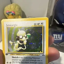 Pokemon Smeargle Neo Discovery 11/75 Holo Rare 1st Edition 50 HP Basic Card - Image 4