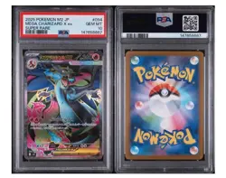 (PSA 10) Pokemon Infernal X M2 Japanese JP SR Card - Mega Charizard X EX 094/080 - Image 1