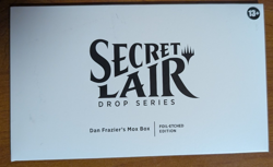 MTG Magic the Gathering Secret Lair Drop Series: Dan Frazier's Mox Box foil-etch - Image 1