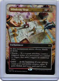 Windcrag Siege - Borderless - MtG Tarkir Dragonstorm - NM - Image 1