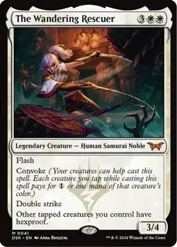 The Wandering Rescuer [DSK - 41] - NM [Normal] TCG MTG - Image 1