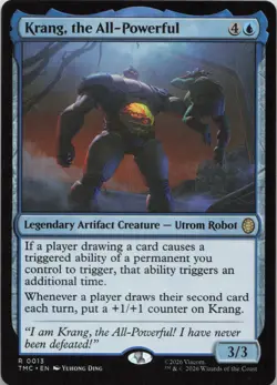 Krang, the All-Powerful R Commander: Teenage Mutant Ninja Turtles 13 NM MTG - Image 1