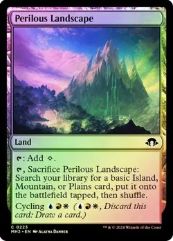 Perilous Landscape FOIL - 0223 - Common - Modern Horizons 3 MH3 MTG - Image 1