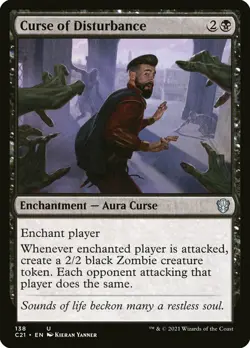 *MINT* Curse of Disturbance - Commander 2021 (SS) - MTG - Image 1
