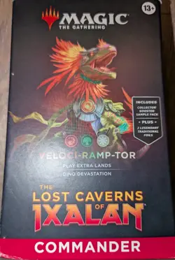 Magic the Gathering: The Lost Caverns of Ixalan Veloci-Ramp-Tor Commander Deck - Image 1
