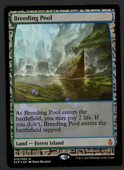 ***FOIL Breeding Pool Expedition*** MTG Promo Magic Kid Icarus - Image 1