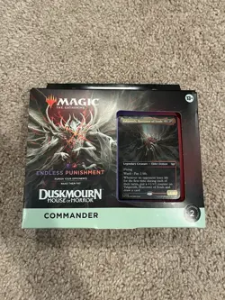 MTG: DUSKMOURN: HOUSE OF HORROR: Endless Punishment COMMANDER DECK - NEW SEALED - Image 1