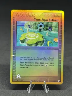 Pokemon Team Aqua Hideout 78/95 Team Magma vs Team Aqua Reverse Holo - Image 1