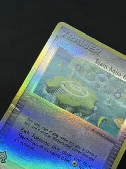 Pokemon Team Aqua Hideout 78/95 Team Magma vs Team Aqua Reverse Holo - Image 2