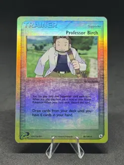 Pokemon Professor Birch 89/109 Ruby and Sapphire Reverse Holo - Image 1