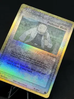Pokemon Professor Birch 89/109 Ruby and Sapphire Reverse Holo - Image 2