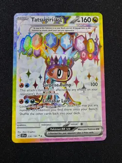 Tatsugiri ex 226/191 Surging Sparks Ultra Rare Full Art Pokemon (Pack Fresh) - Image 1