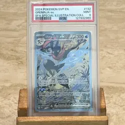2024 Pokemon SVP #132 Greninja ex PSA 9 MINT – Special Illustration Collection – - Image 3