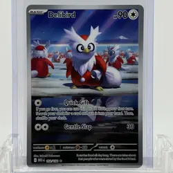 Pokemon TCG Mega Evolution Delibird #152/132 Illustration Rare NM - Image 1