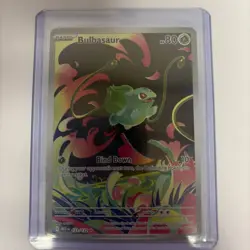 Pokemon 2025 Pokemon Mega Evolutions 133/132 Bulbasaur Illustration Rare - Image 1