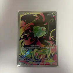 Pokemon 2025 Pokemon Mega Evolutions 133/132 Bulbasaur Illustration Rare - Image 3