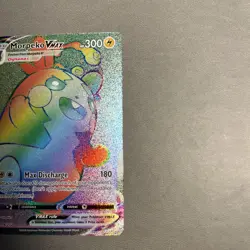 Morpeko VMAX Rainbow Secret Rare 204/202 Sword & Shield Pokemon TCG Near Mint - Image 2