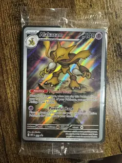 Pokemon TCG Alakazam 009 MEP Mega Evolution Elite Trainer Box Promo Sealed - Image 1