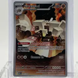 Pokemon TCG Mega Evolution Garganacl #147/132 Illustration Rare NM - Image 1