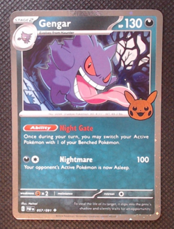 Pokemon Gengar #57/91 - Halloween Trick Or Trade 2024 - Image 1