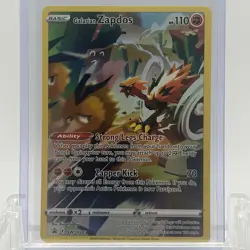 Pokemon TCG Crown Zenith Zapdos #SWSH283 Promo NM - Image 1