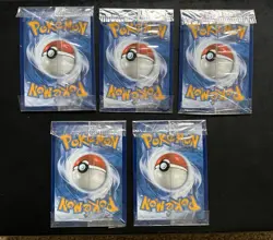 Pokemon Snorlax New Sealed Asia stamped Exclusive 117/159 Promo Lot of 5 - Image 2
