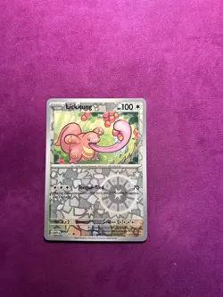 Pokemon TCG Lickitung Scarlet & Violet - 151 108/165 Reverse Holo Common NM - Image 1