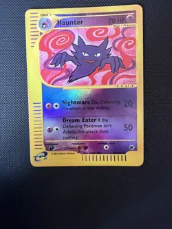 151 Squirtle Pokemon Center Stamped Promo SEALED & Haunter 080/165 Reverse - Image 3