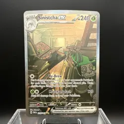 Pokemon Sinistcha ex SV06 Twilight Masquerade 210/167 Special Illustration Rare… - Image 1
