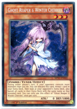 Ghost Reaper & Winter Cherries - MP17-EN022 Secret Rare - 1st Edition - Yugioh - Image 1