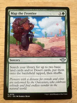 Map the Frontier - Outlaws of Thunder Junction - MTG - Image 1