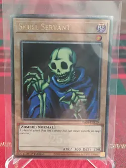 Yu-Gi-Oh Skull Servant Quarter Century Rare RA04-EN110 1st Ed - Image 1