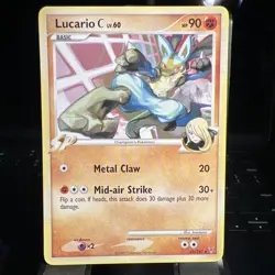 Pokemon TCG Lucario C Supreme Victors Regular Rare Card 31/147 NM/LP Condition - Image 1
