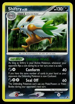 Pokemon Card - Shiftry Rising Rivals 13/111 Holo Rare - Image 1