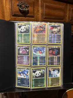 2007-2009 Vintage Pokemon Cards Binder Collection 180 Cards Reverse Holo NM-MP - Image 1