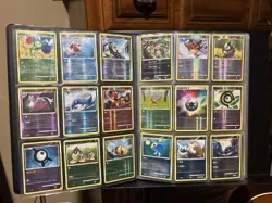 2007-2009 Vintage Pokemon Cards Binder Collection 180 Cards Reverse Holo NM-MP - Image 2