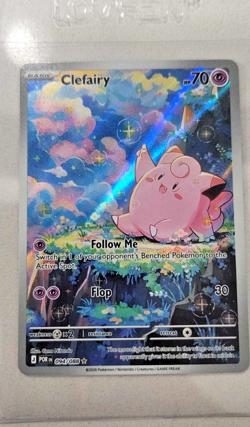 Clefairy 94/88 Perfect Order Full Art Illustration Rare Pokemon Card NM - Image 1