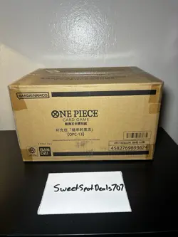 One Piece Card Game Chinese OP-13 Booster Box Sealed Case Carrying On His Will！ - Image 1