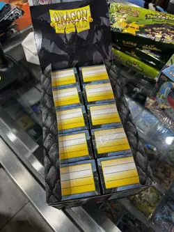 Dragon Shield Matte Black Standard Size Card Sleeves (10 Boxes x 100 Sleeves) 7426844785508 - Image 1