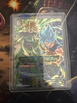 SS Broly Banisher Fury BT29-145 CR Concept Rare Fearsome Rivals Dragon Ball Card - Image 3